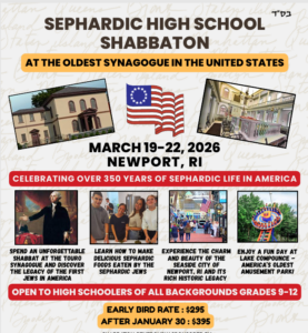 ladino shabbaton at Touro synagogue